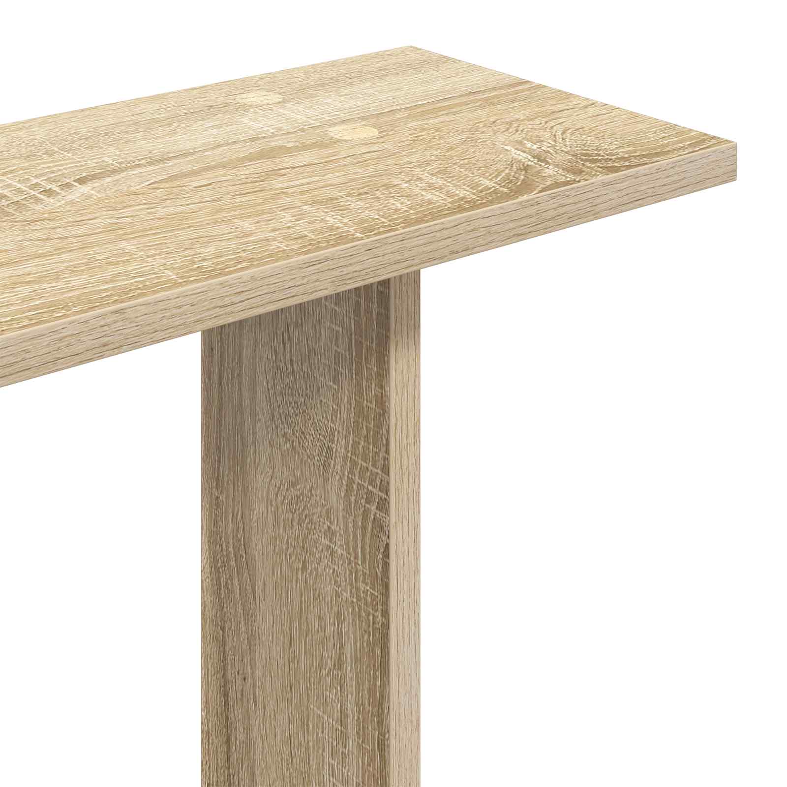 Wall Shelf Wall-Mounted Brown 100 x 20 x 75 cm Engineered Wood