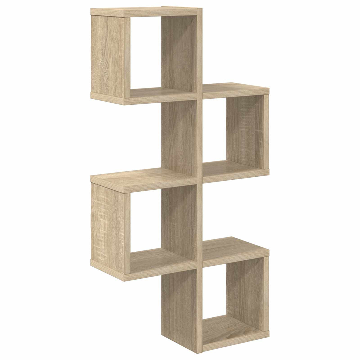 Wall Shelf Wall-Mounted Sonoma Oak 39 x 15 x 76 cm