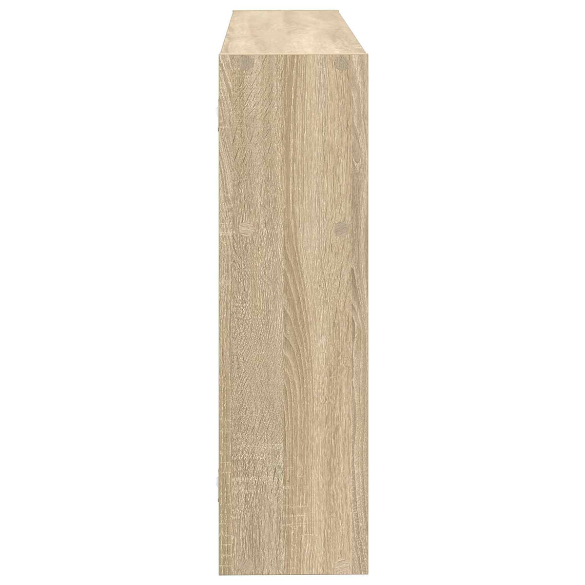 Wall Shelf Wall-Mounted Brown 95 x 20 x 69.5 cm Engineered Wood