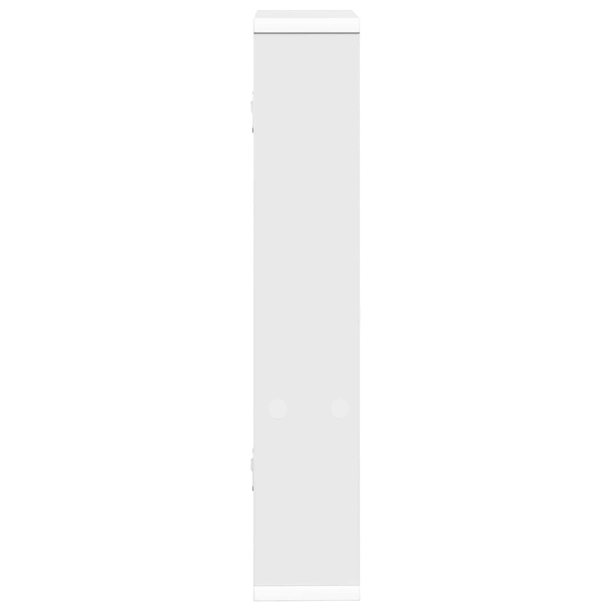 Wall Shelf White 60 x 11 x 60 cm Engineered Wood