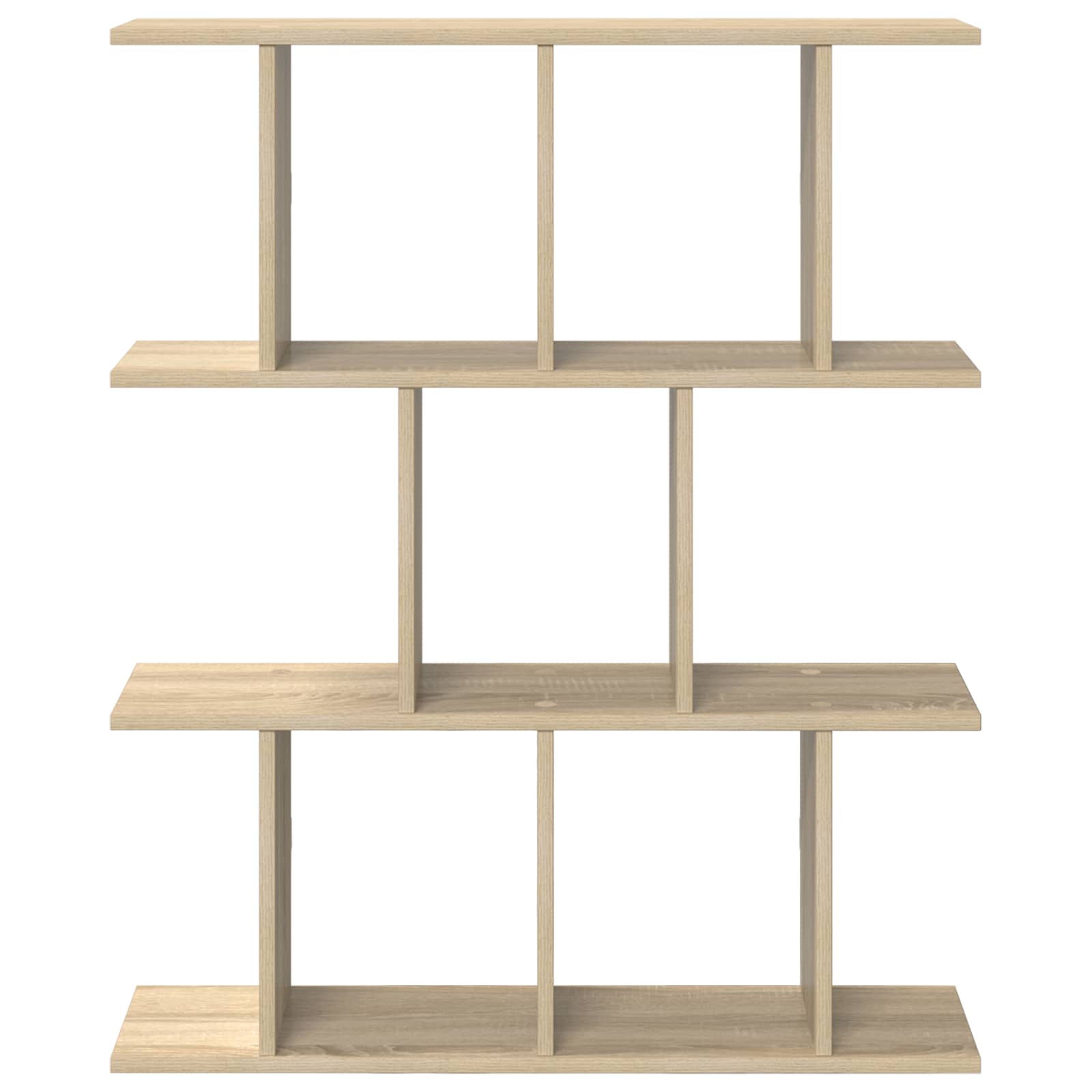 Wall Shelf Sonoma Oak 80 x 20 x 96 cm Engineered Wood