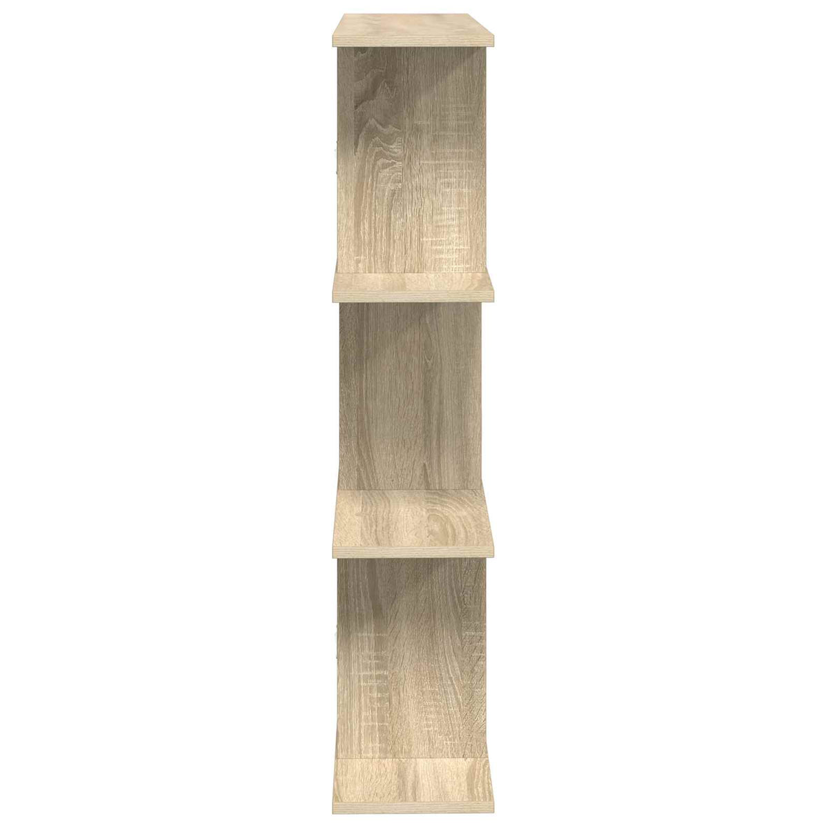 Wall Shelf Sonoma Oak 80 x 20 x 96 cm Engineered Wood