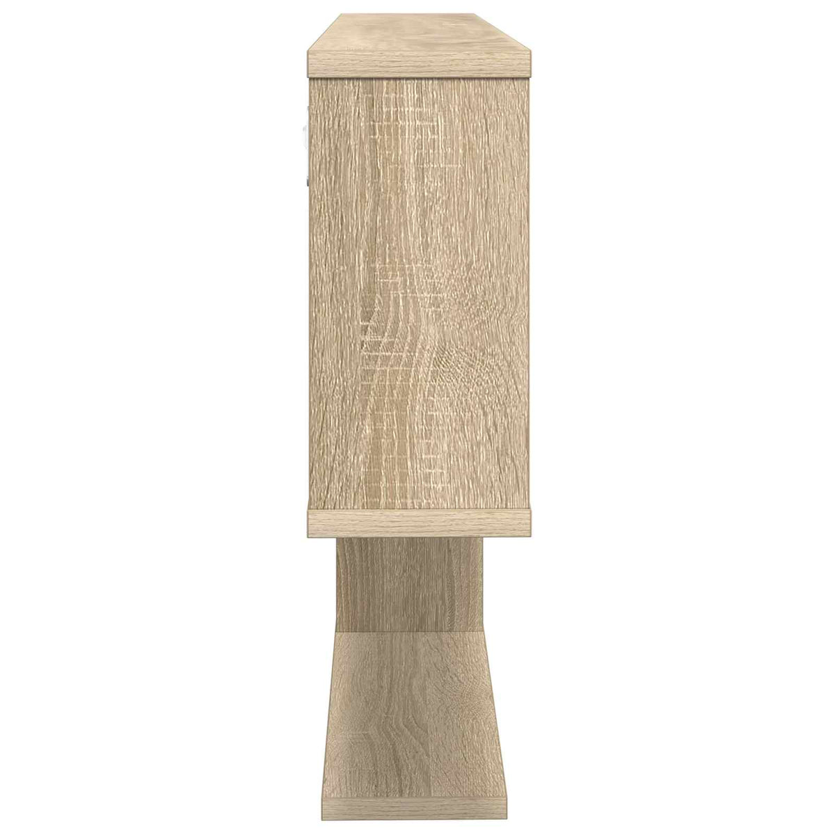 Wall Shelf Sonoma Oak 100 x 12 x 50.5 cm Engineered Wood