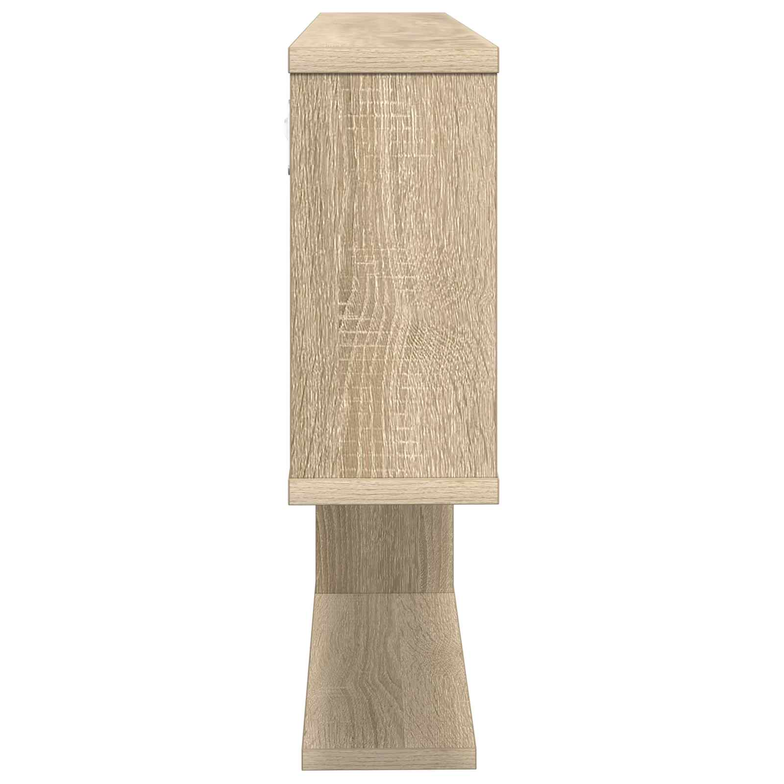 Wall Shelf Sonoma Oak 100 x 12 x 50.5 cm Engineered Wood