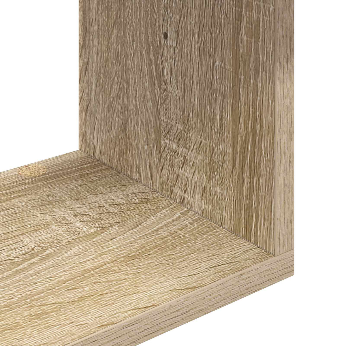 Wall Shelf Sonoma Oak 80 x 12 x 79.5 cm Engineered Wood