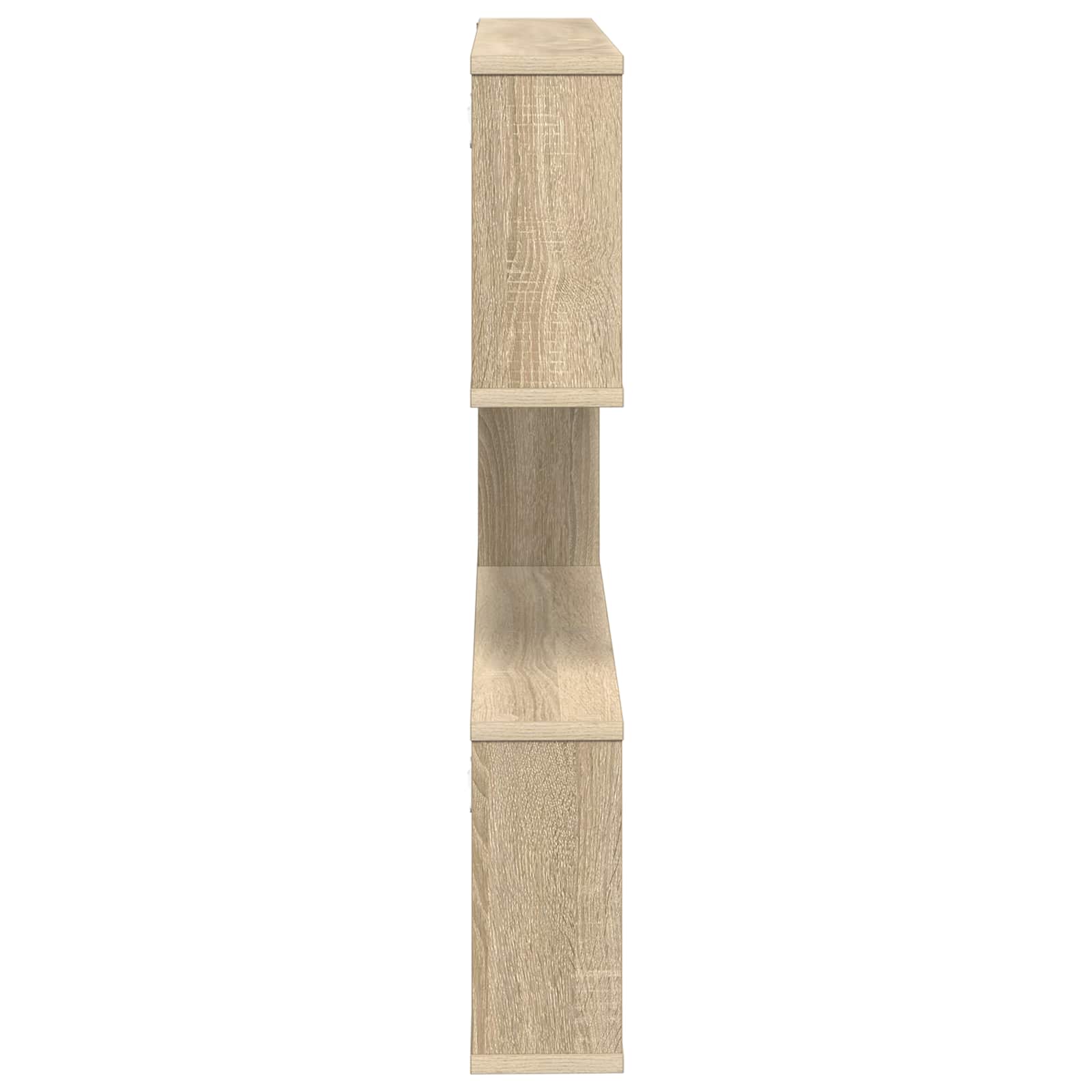 Wall Shelf Sonoma Oak 80 x 12 x 79.5 cm Engineered Wood