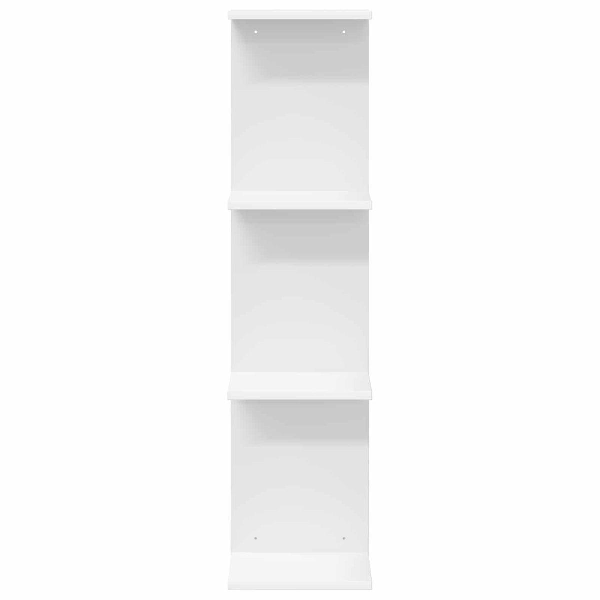 Wall Shelf White 25 x 15 x 100 cm Engineered Wood