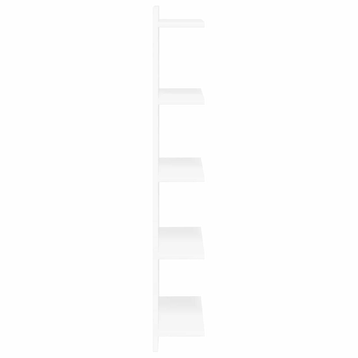 Wall Shelf White 30 x 15 x 100 cm Engineered Wood