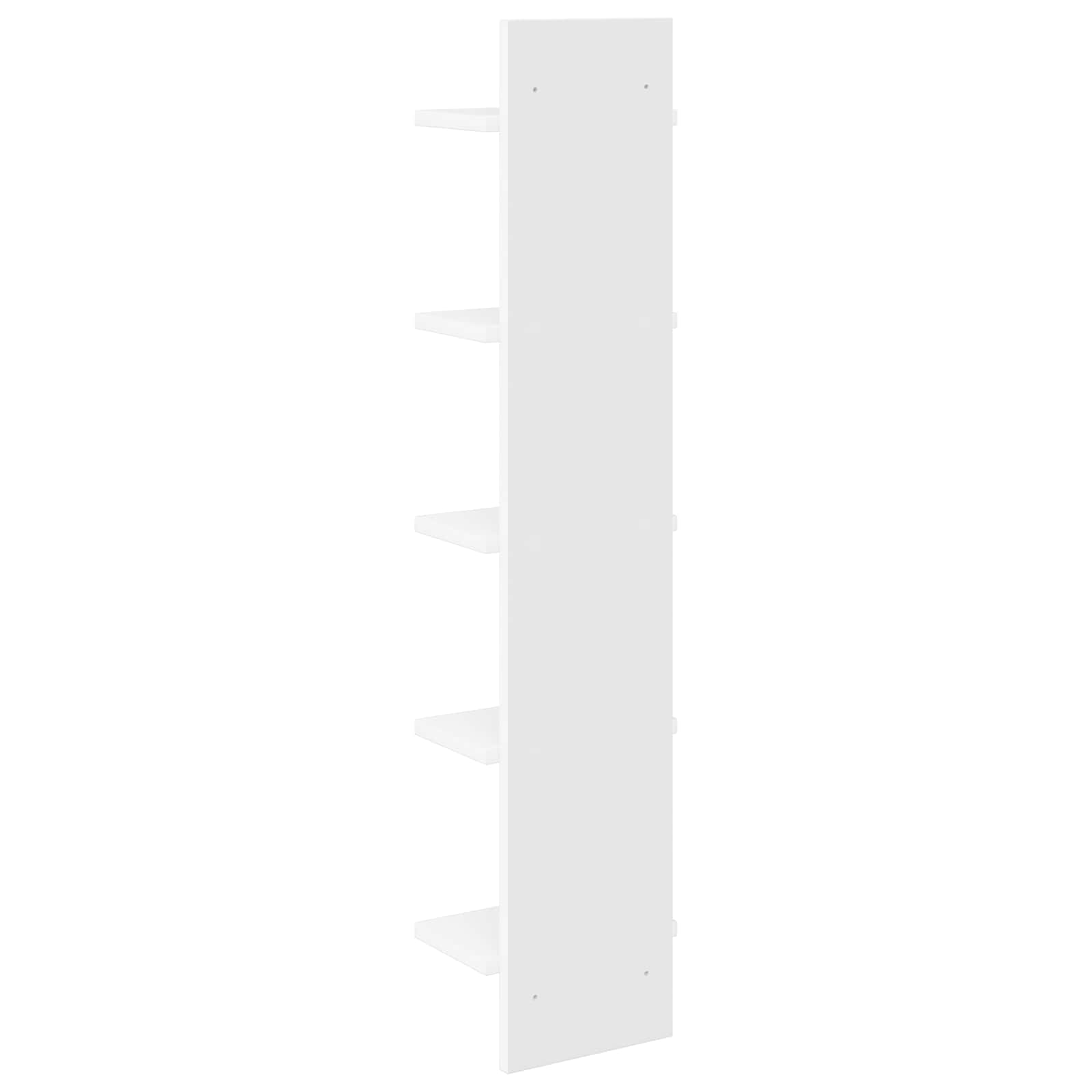 Wall Shelf White 22 x 15 x 100 cm Engineered Wood
