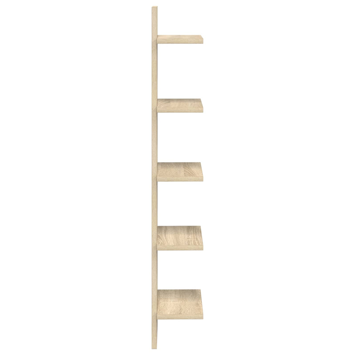 Wall Shelf Sonoma Oak 22 x 15 x 100 cm Engineered Wood