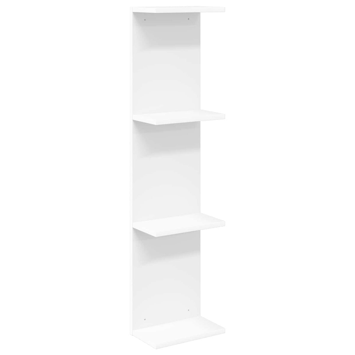 Wall Shelf White 22 x 15 x 100 cm Engineered Wood