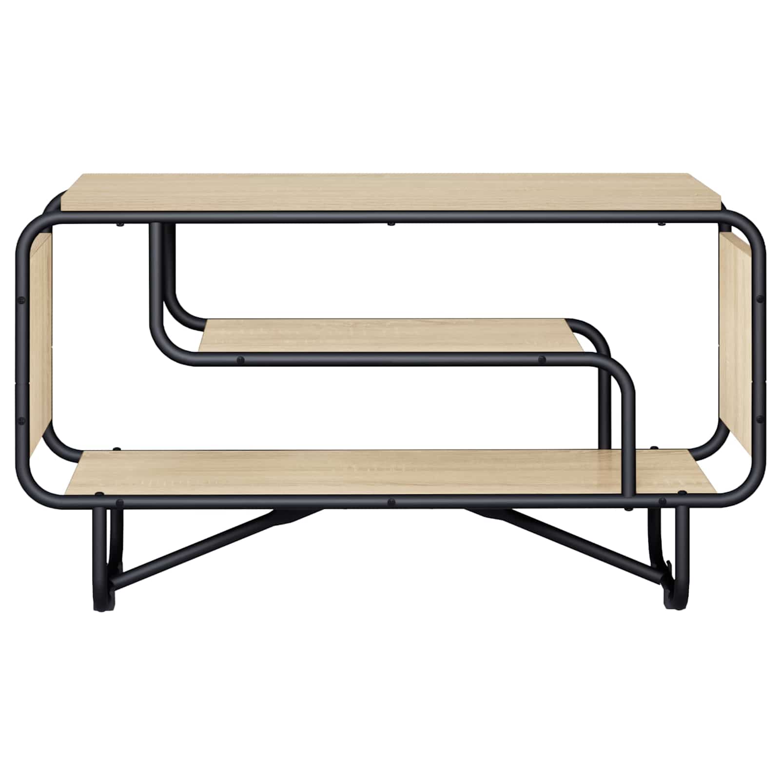 TV Stand 80 x 36 x 45 cm Sonoma Oak Engineered Wood
