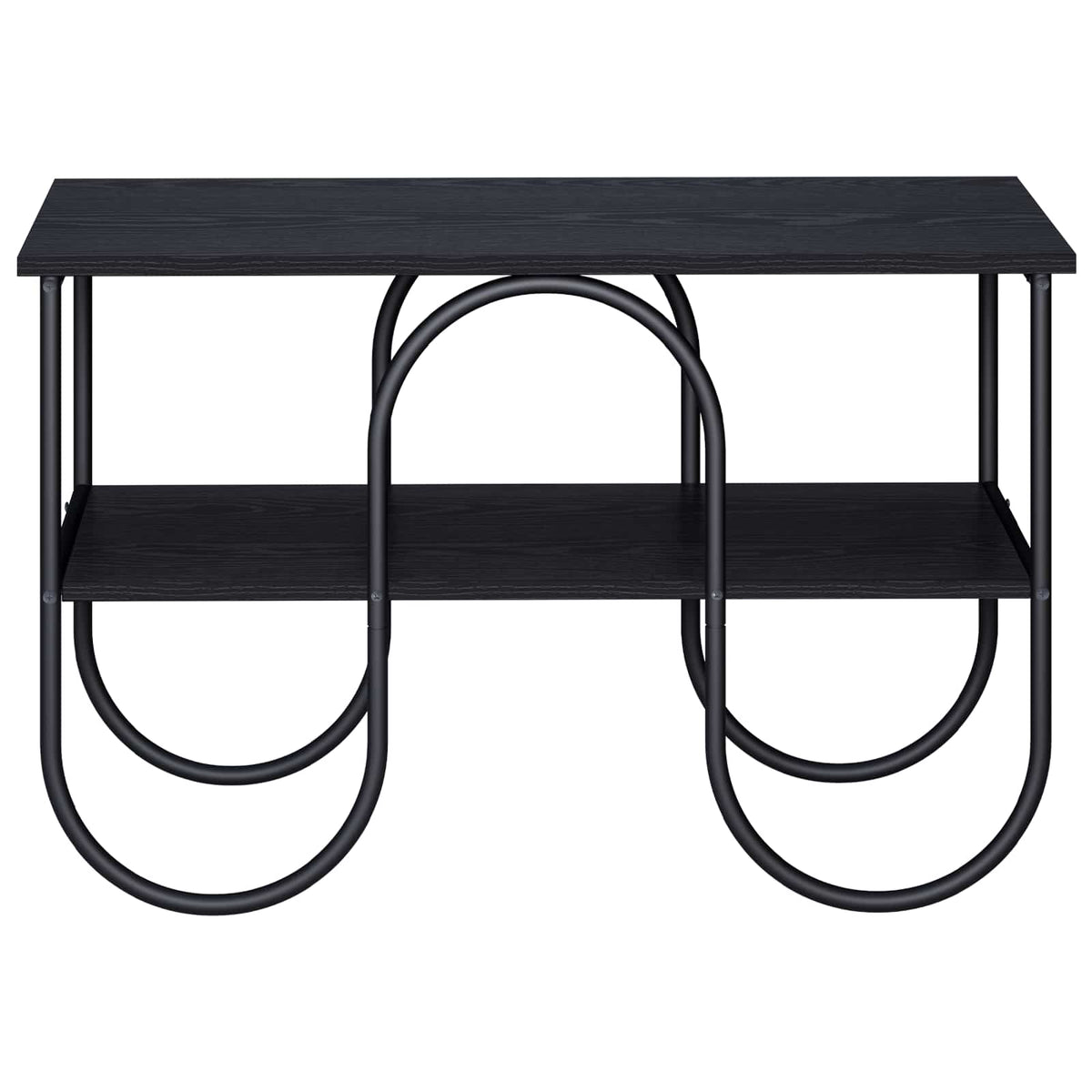 TV unit 80 x 40 x 50 cm Black Oak Engineered Wood