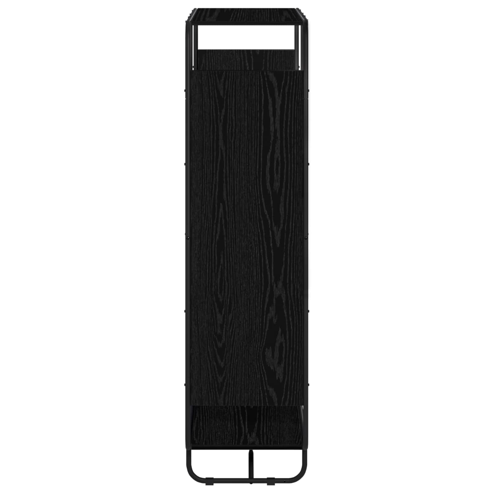 Highboard Black Oak 93.5 x 37.5 x 144 cm Engineered Wood