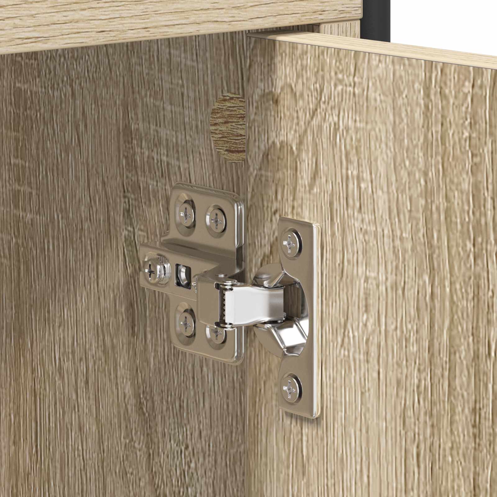 Sideboard Sonoma Oak 68 x 35 x 75 cm Engineered Wood