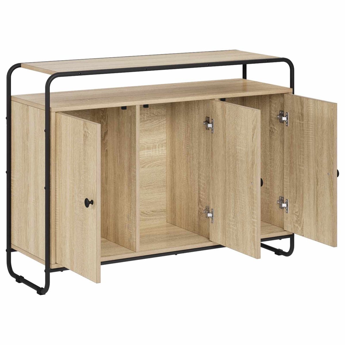 Sideboard Sonoma Oak 102 x 35 x 75 cm Engineered Wood