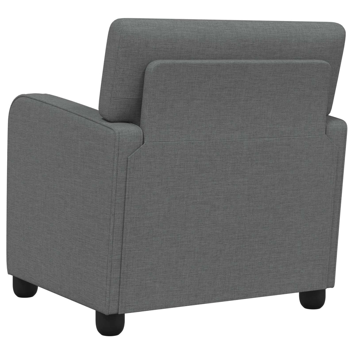 Armchair Dark Grey Fabric