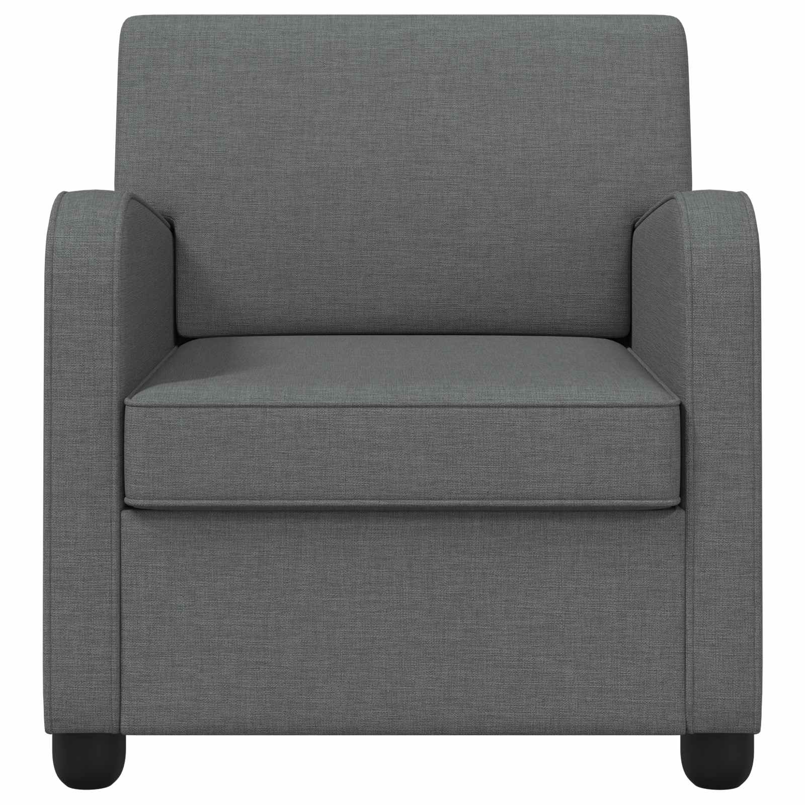 Armchair Dark Grey Fabric