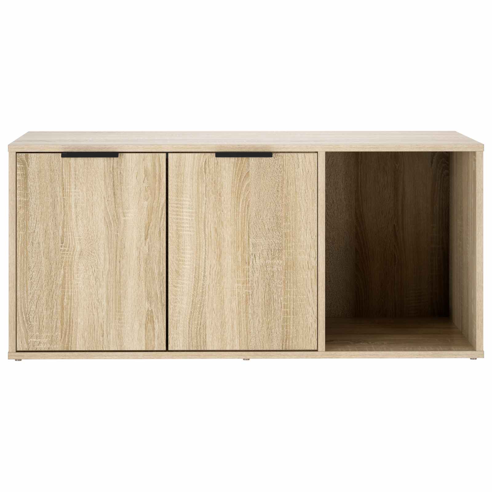 Cat Crate Furniture Sonoma Oak 100 x 49 x 45 cm Engineered Wood