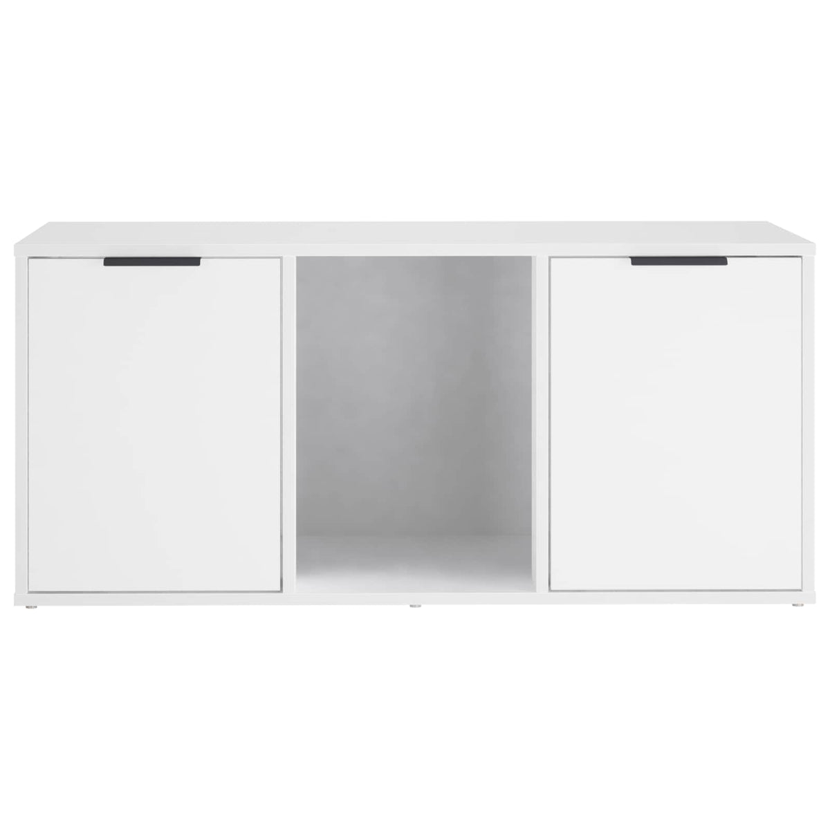 Cat Crate Furniture White 100 x 49 x 45 cm Engineered Wood