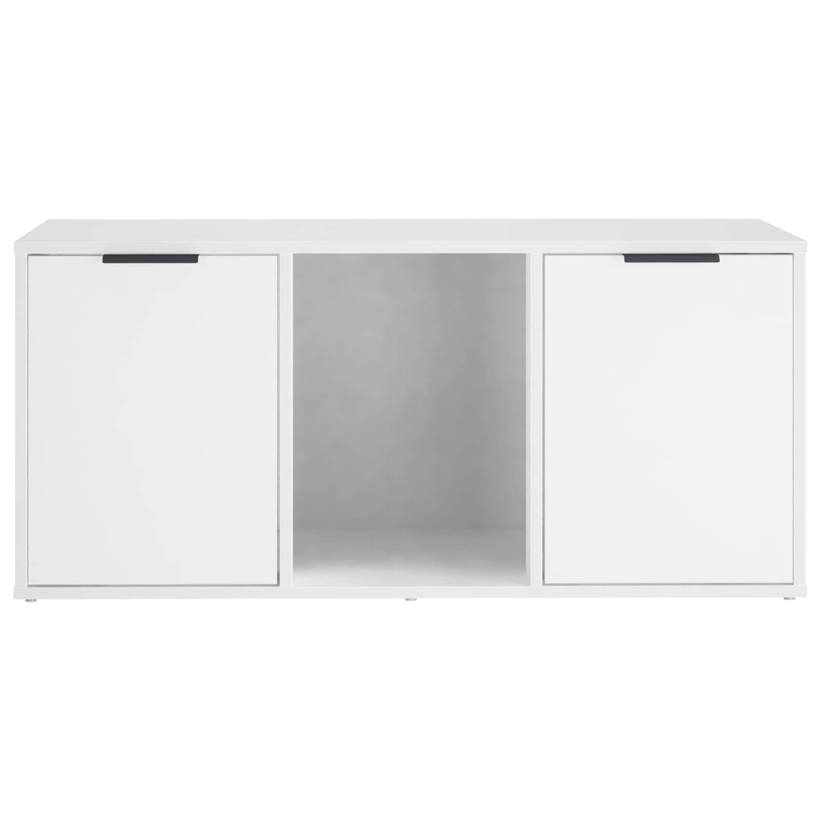 Cat Crate Furniture White 100 x 49 x 45 cm Engineered Wood