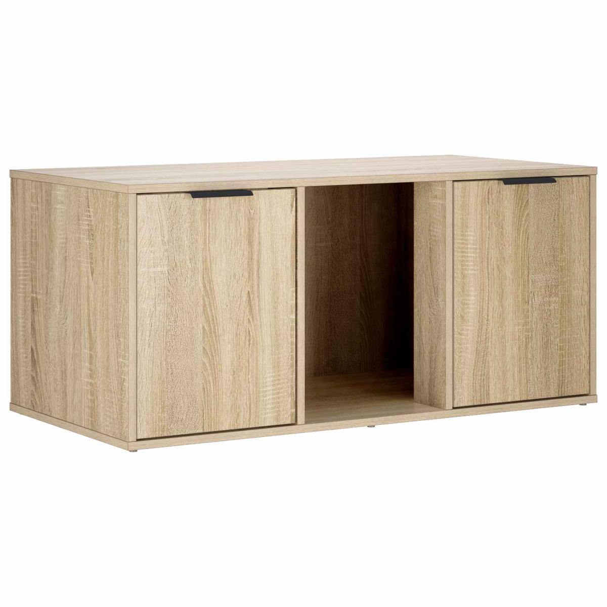 Cat Crate Furniture Sonoma Oak 100 x 49 x 45 cm Engineered Wood