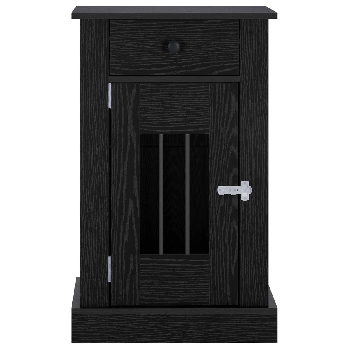 Dog crate furniture Black Oak 50 x 47.5 x 80 cm Engineered Wood