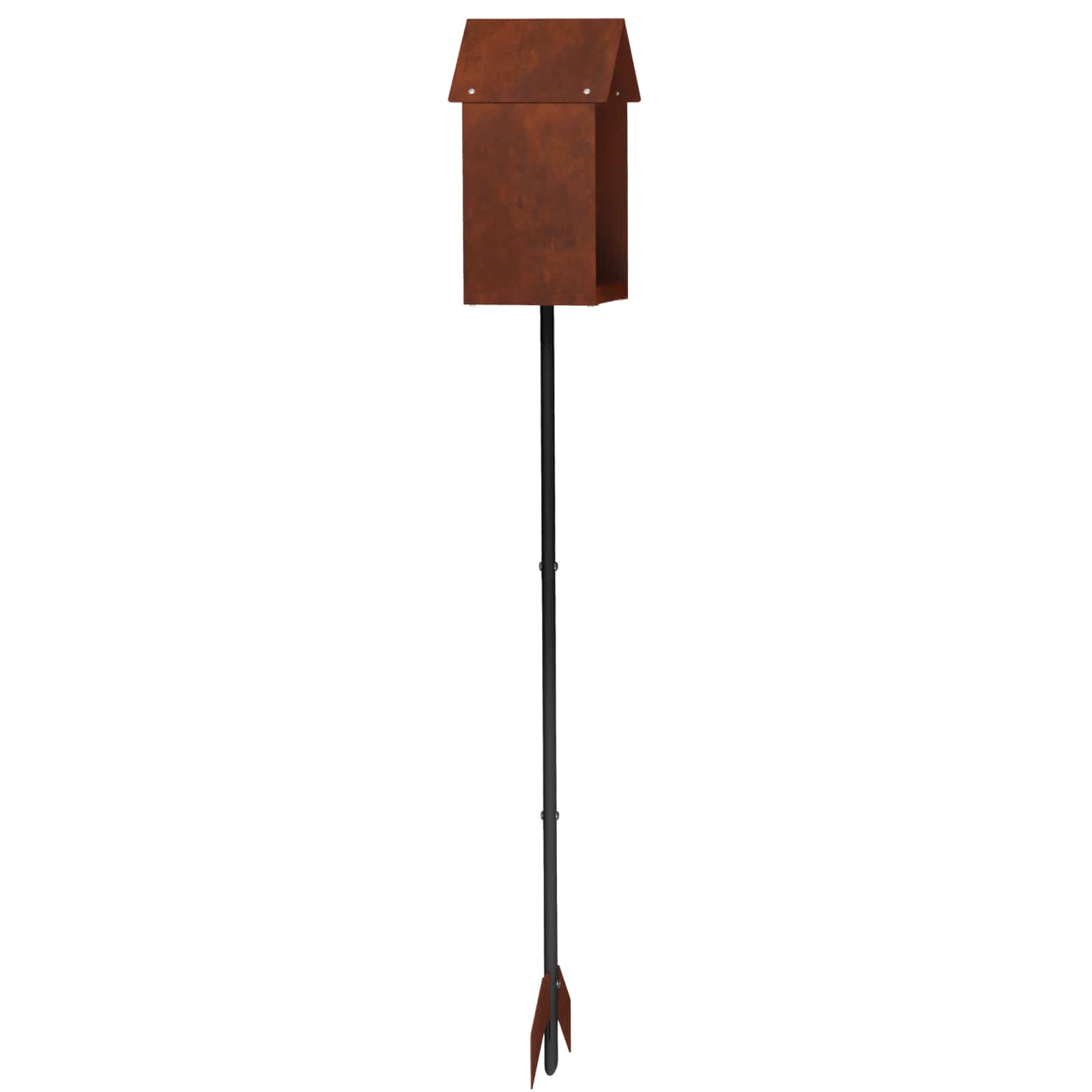 Bird Feeder Weathering Steel Rusty