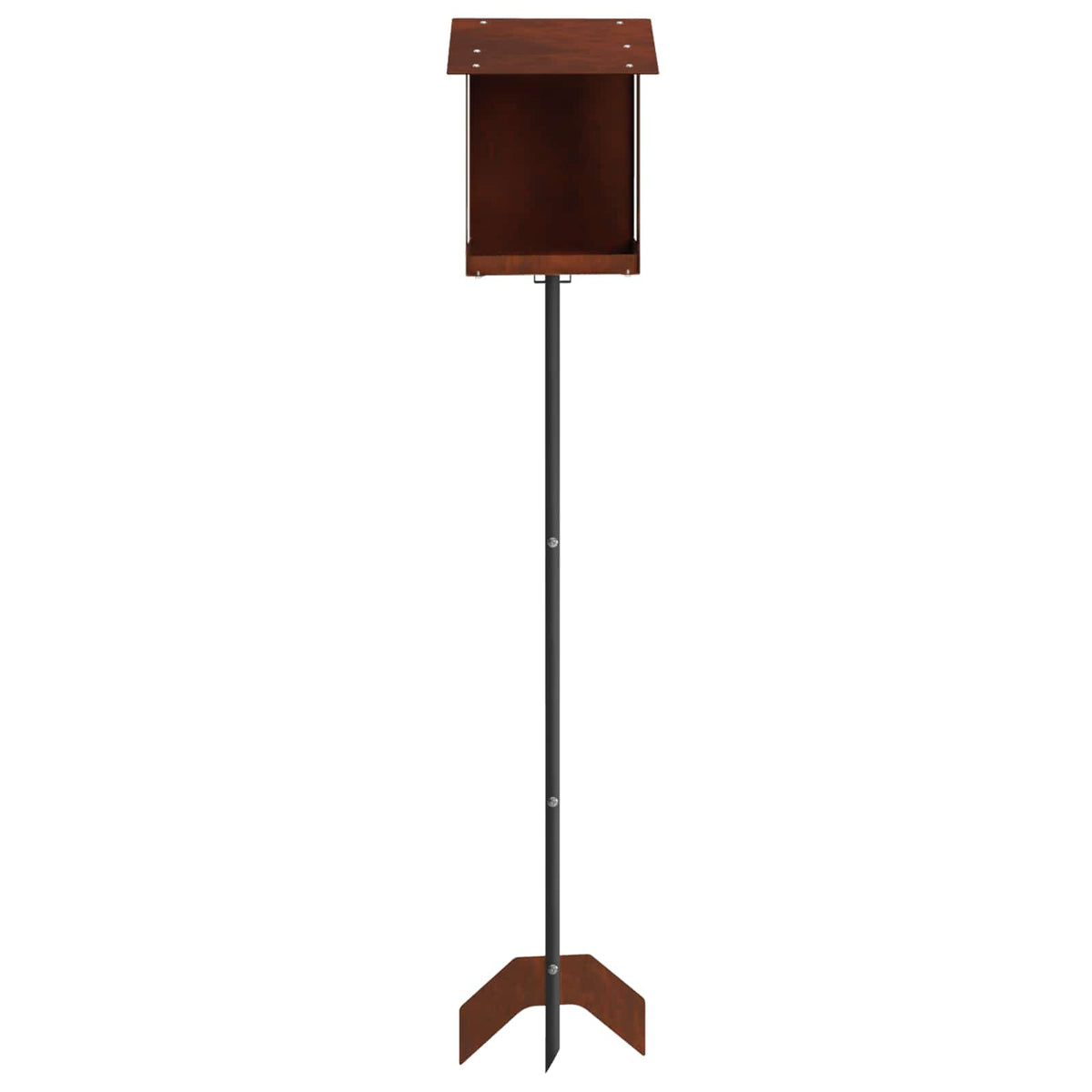 Bird Feeder Weathering Steel Rusty