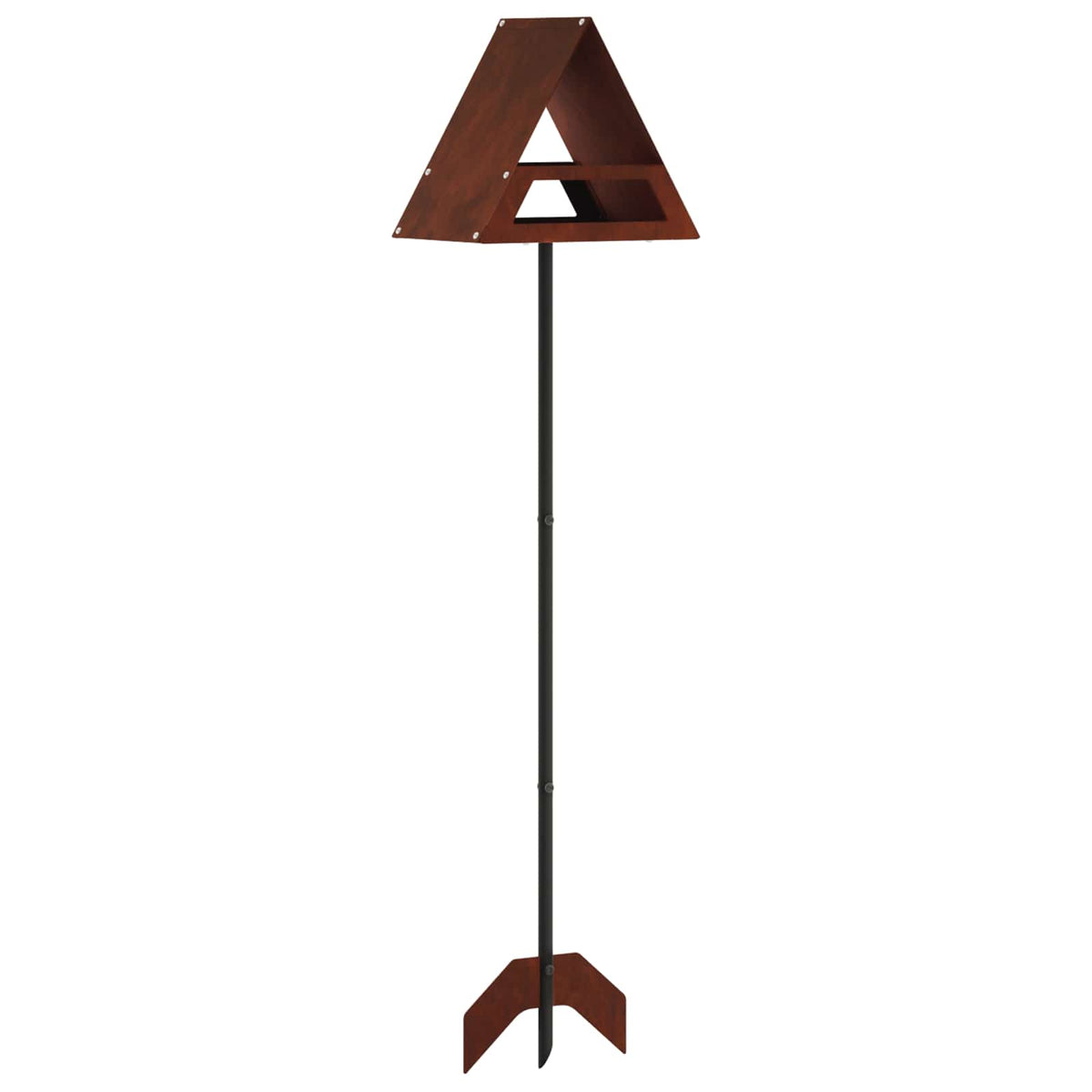 Bird Feeder Weathering Steel Rusty