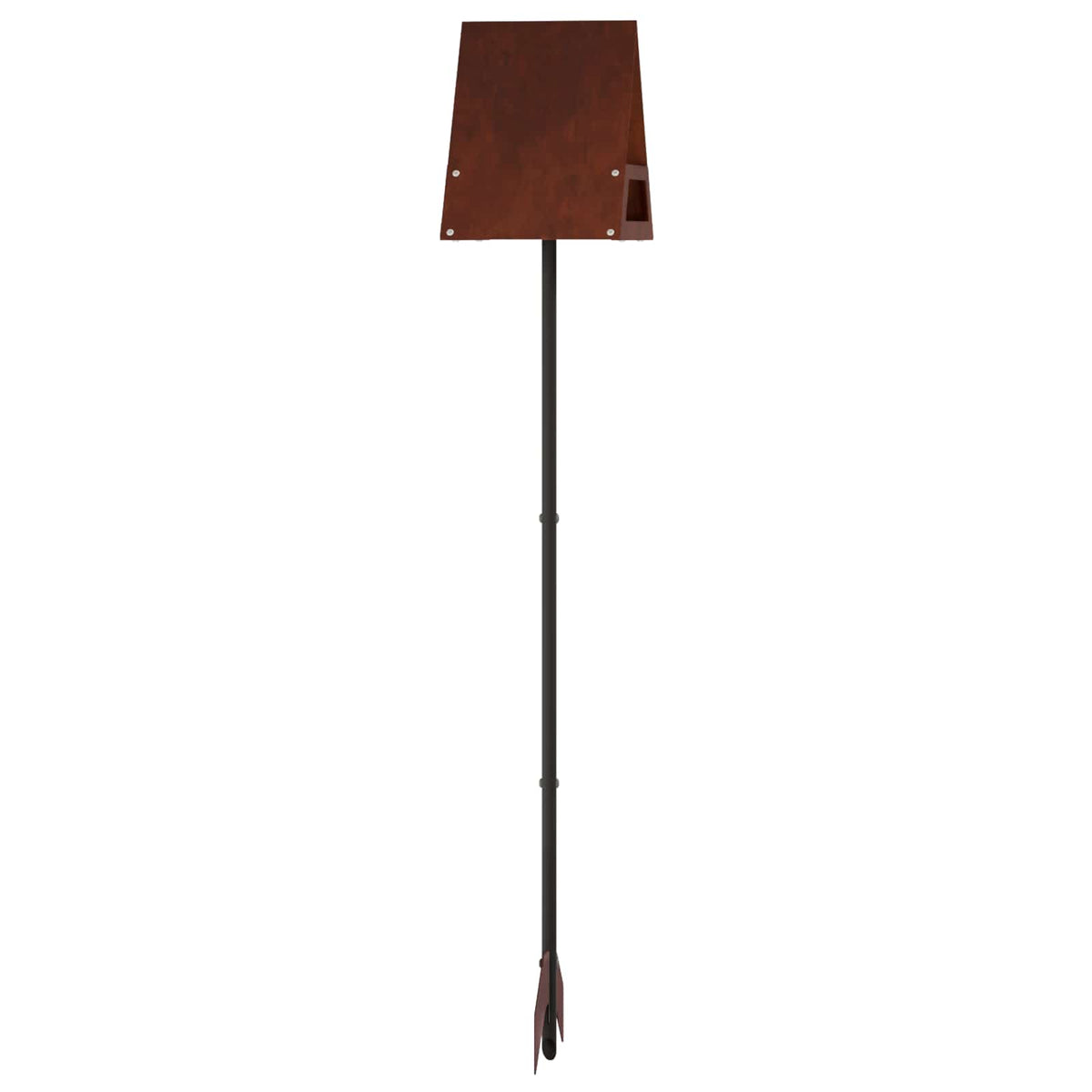 Bird Feeder Weathering Steel Rusty