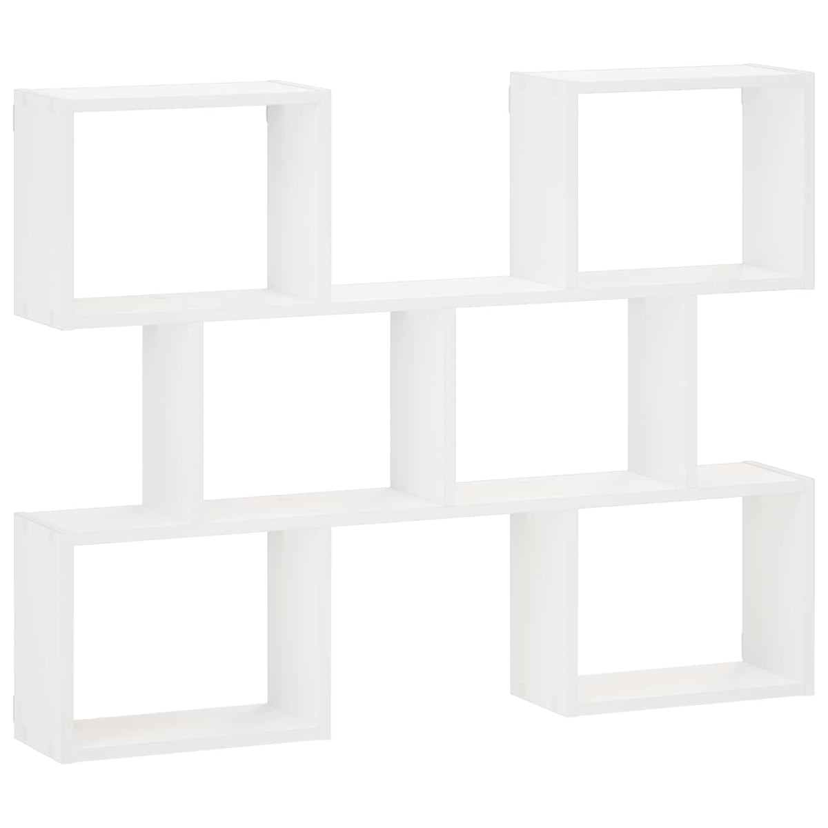 Wall Shelf White 103 x 17 x 80 cm Engineered Wood