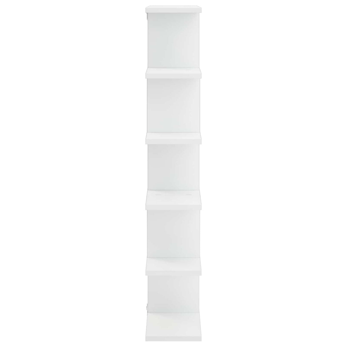 Wall Shelf White 70 x 17 x 101 cm Engineered Wood