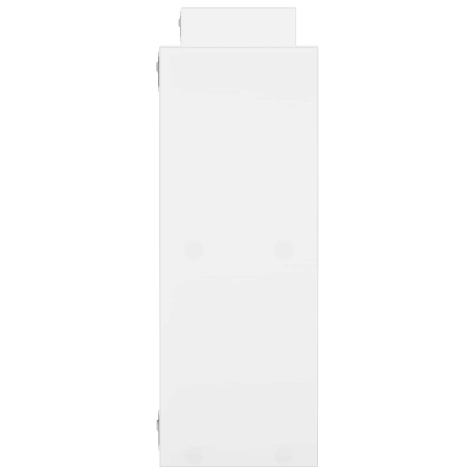 Wall Shelf White 78.5 x 17 x 45 cm Engineered Wood