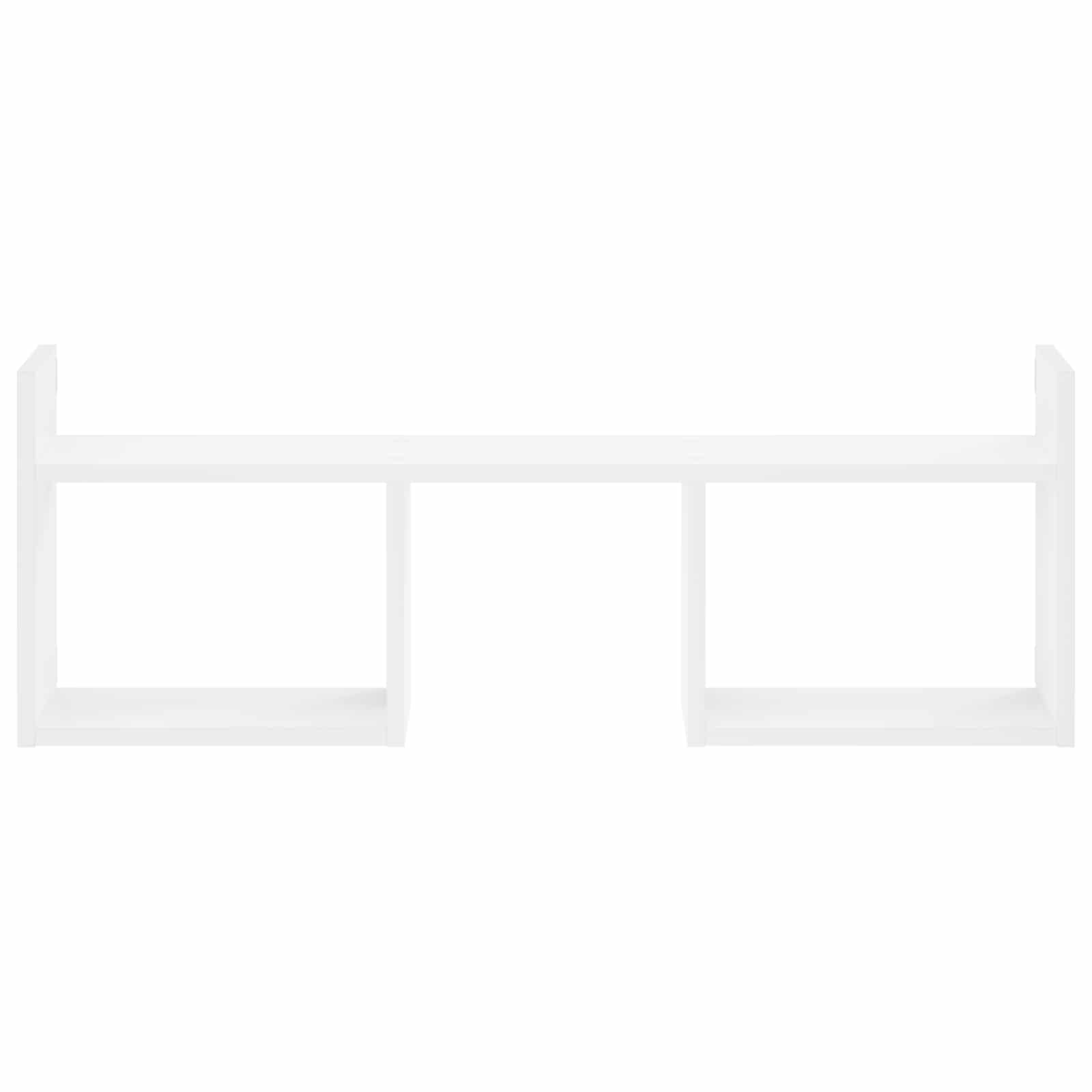Wall Shelf White 90 x 17 x 32 cm Engineered Wood