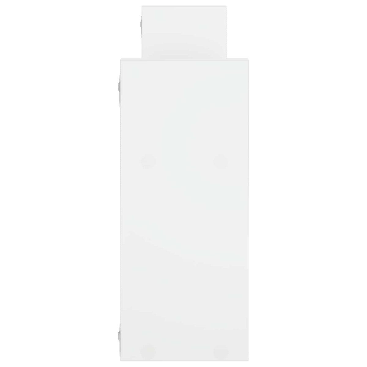 Wall Shelf White 97.5 x 17 x 40 cm Engineered Wood