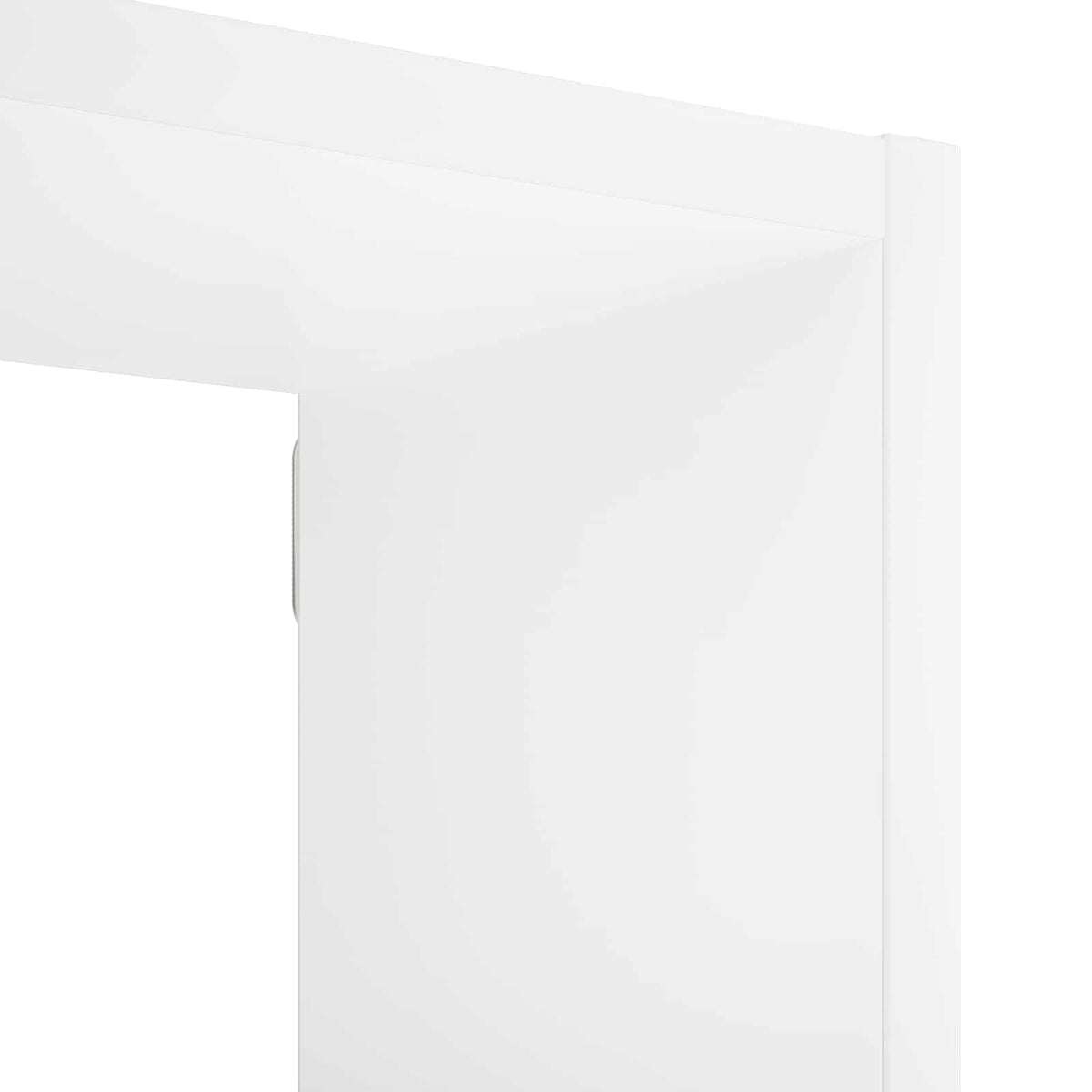 Wall Shelf White 87 x 17 x 75 cm Engineered Wood