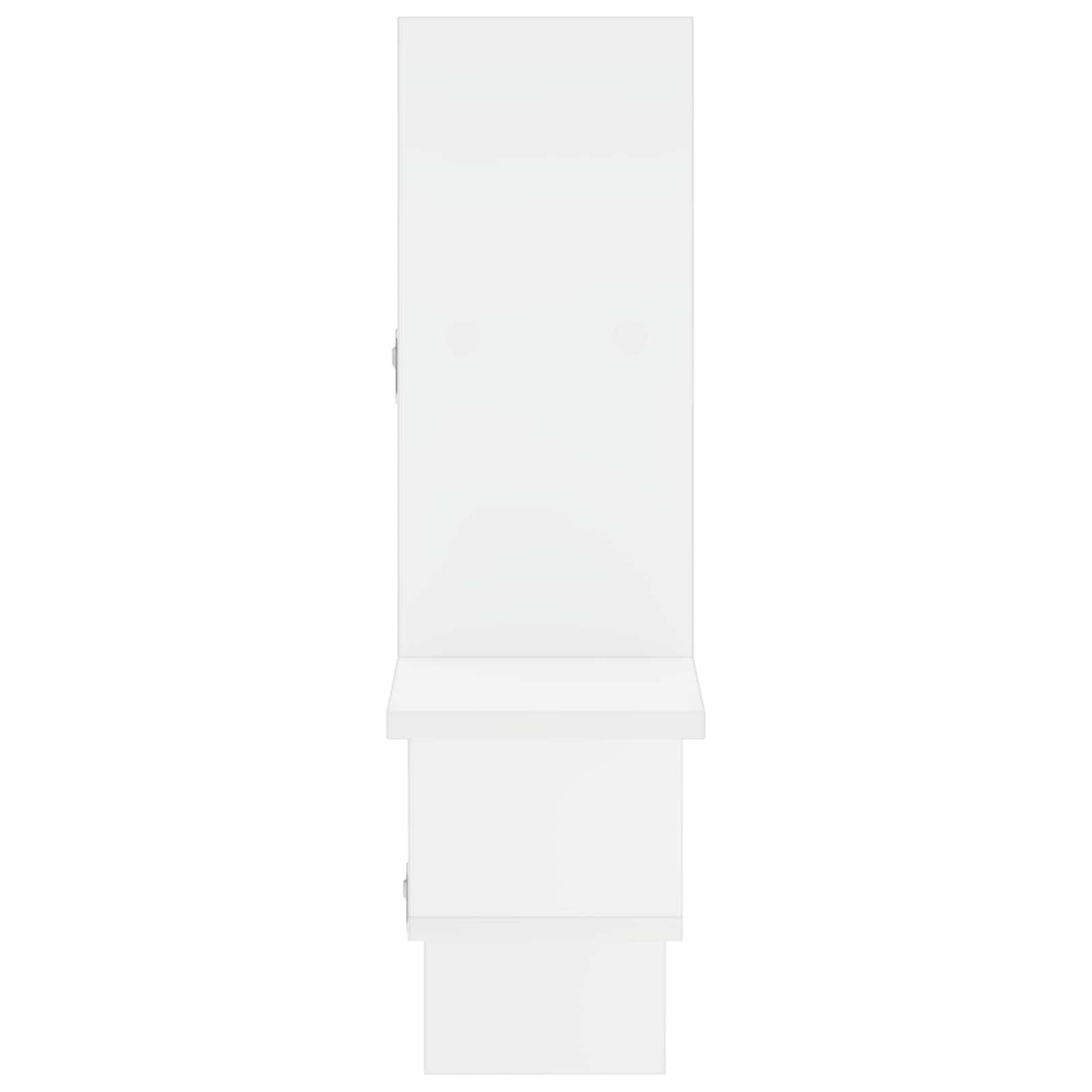 Wall Shelf White 87 x 17 x 75 cm Engineered Wood