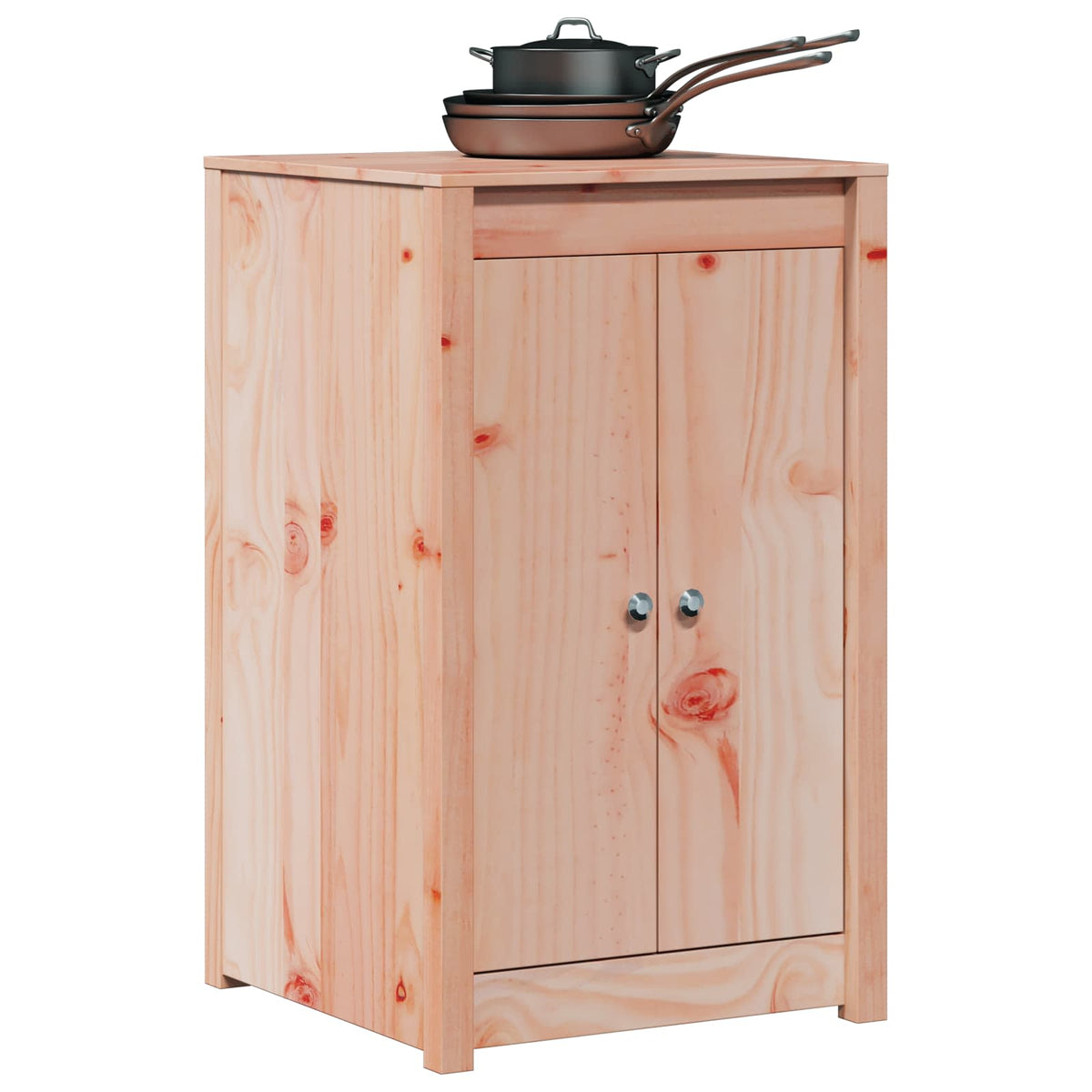 Outdoor Kitchen Cabinet MEPPEL White 55 x 55 x 92 cm