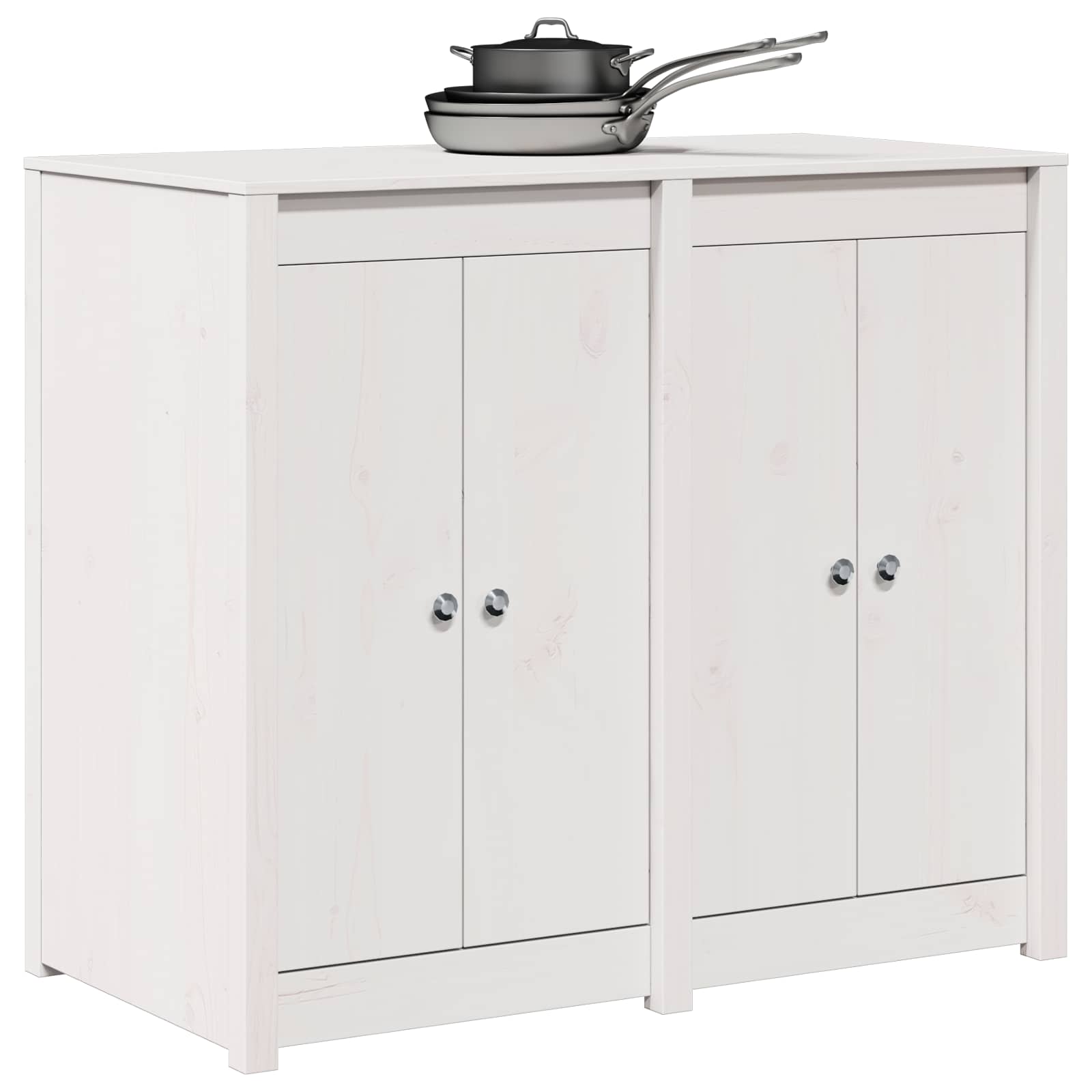 Outdoor Kitchen Cabinet MEPPEL Natural 106 x 55 x 92 cm