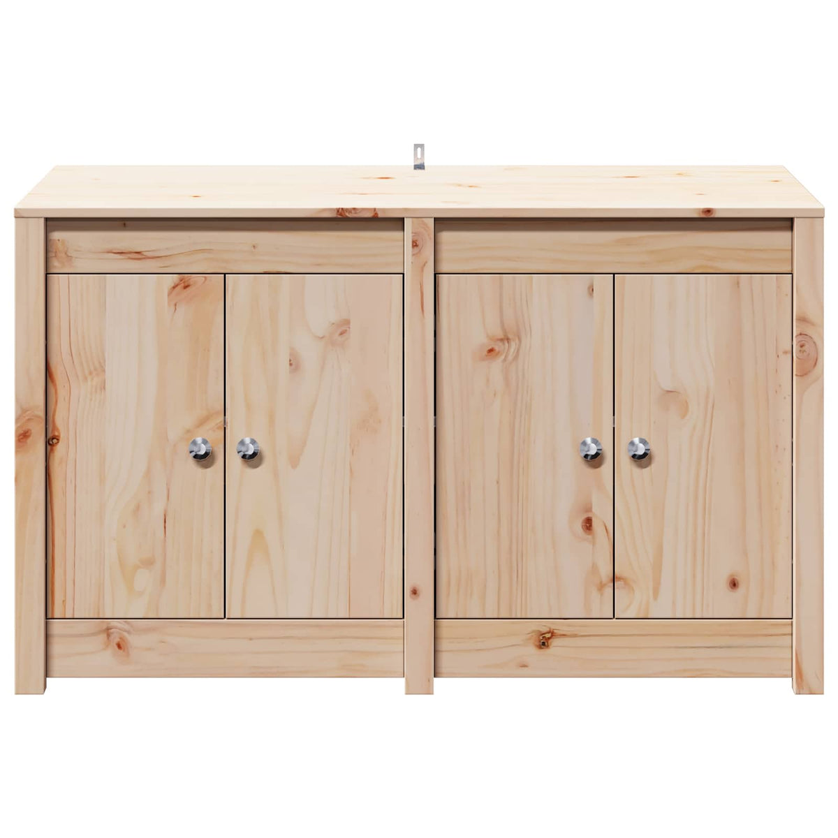 Outdoor Kitchen Cabinet MEPPEL 3 pcs Natural Douglas
