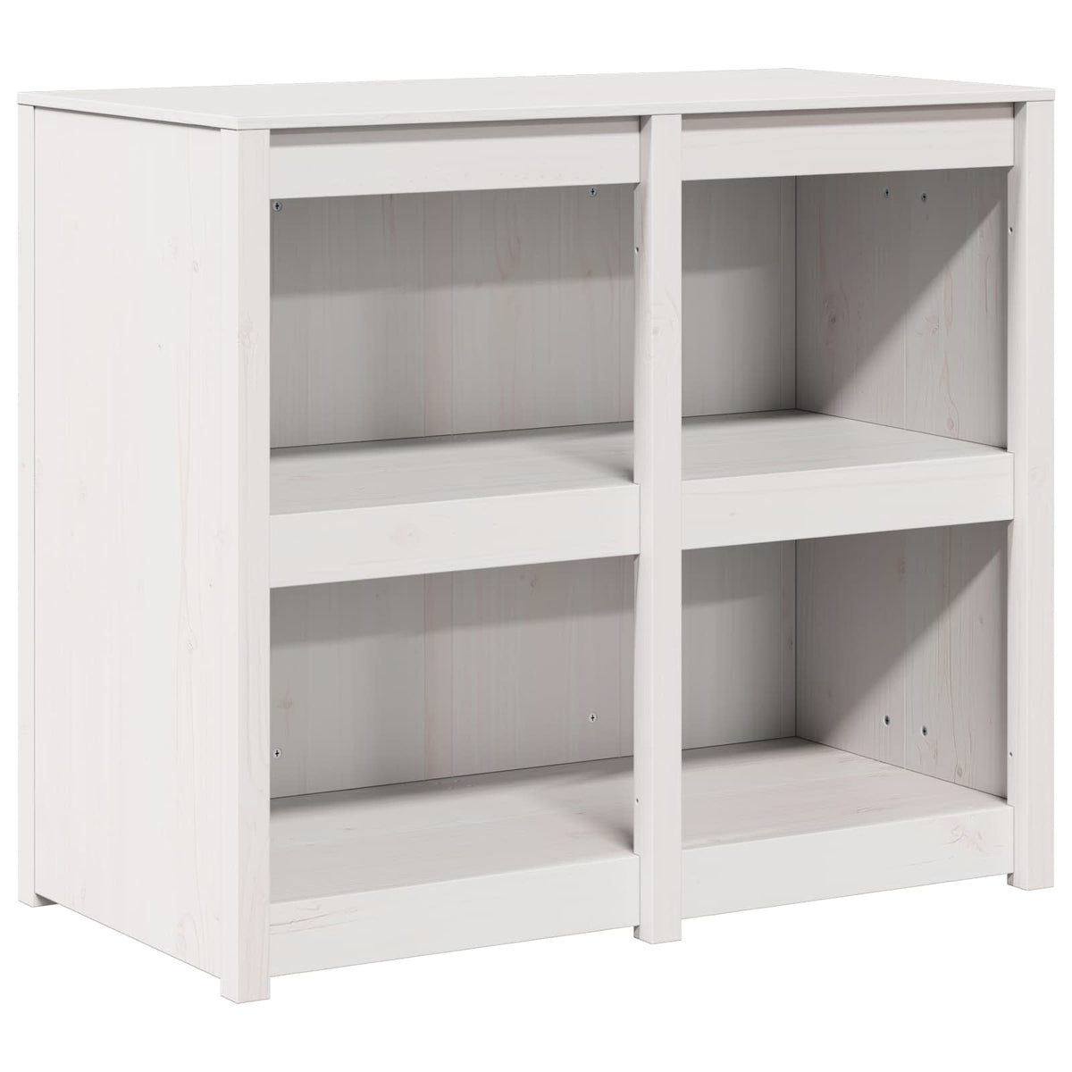 Outdoor Kitchen Cabinet MEPPEL 3 pcs Natural Solid Pine Wood