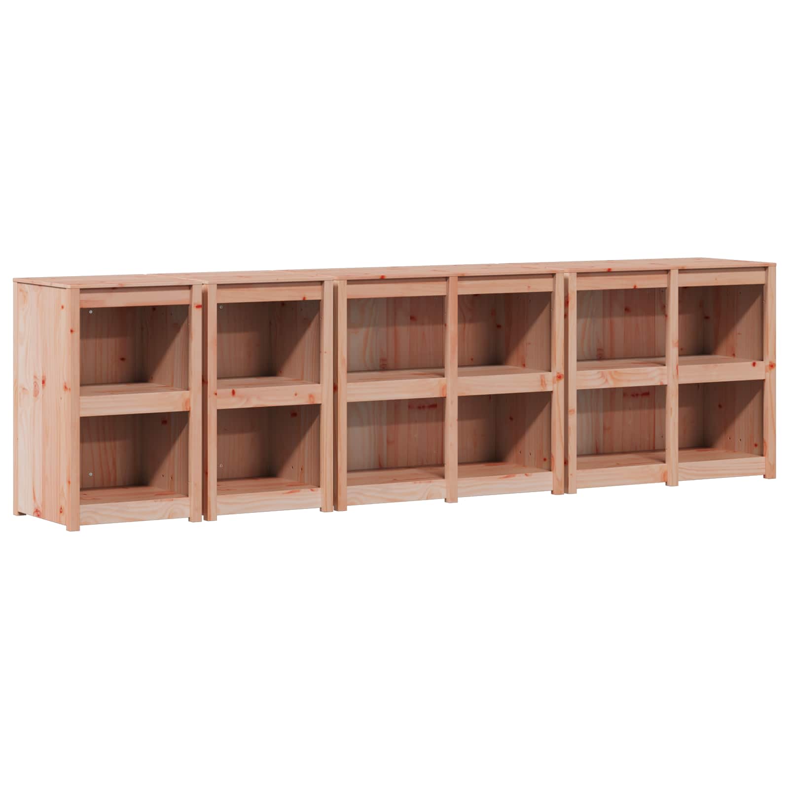 Outdoor Kitchen Cabinet MEPPEL 4 pcs Natural Douglas