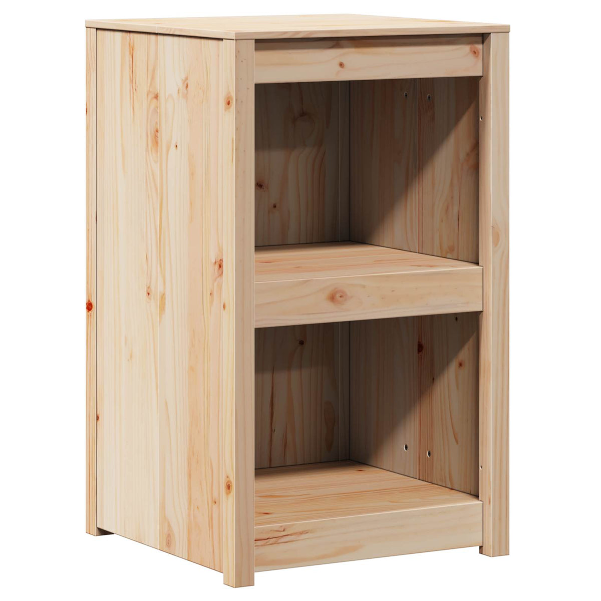 Outdoor Kitchen Cabinet MEPPEL 4 pcs Natural Solid Pine Wood