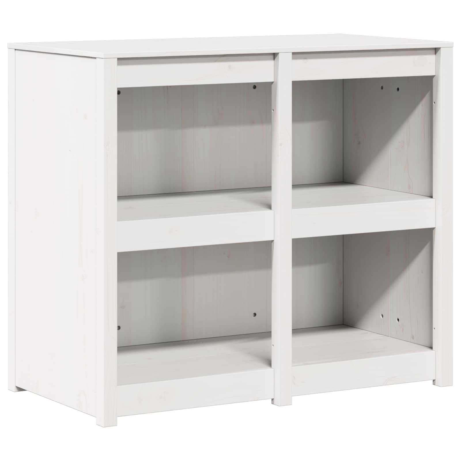 Outdoor Kitchen Cabinet MEPPEL 4 pcs White Solid Pine Wood