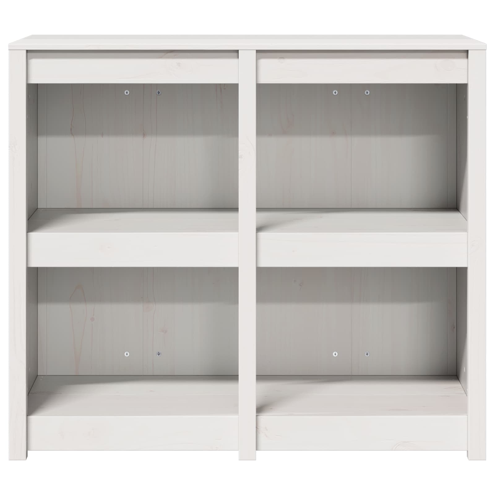 Outdoor Kitchen Cabinet MEPPEL 4 pcs White Solid Pine Wood