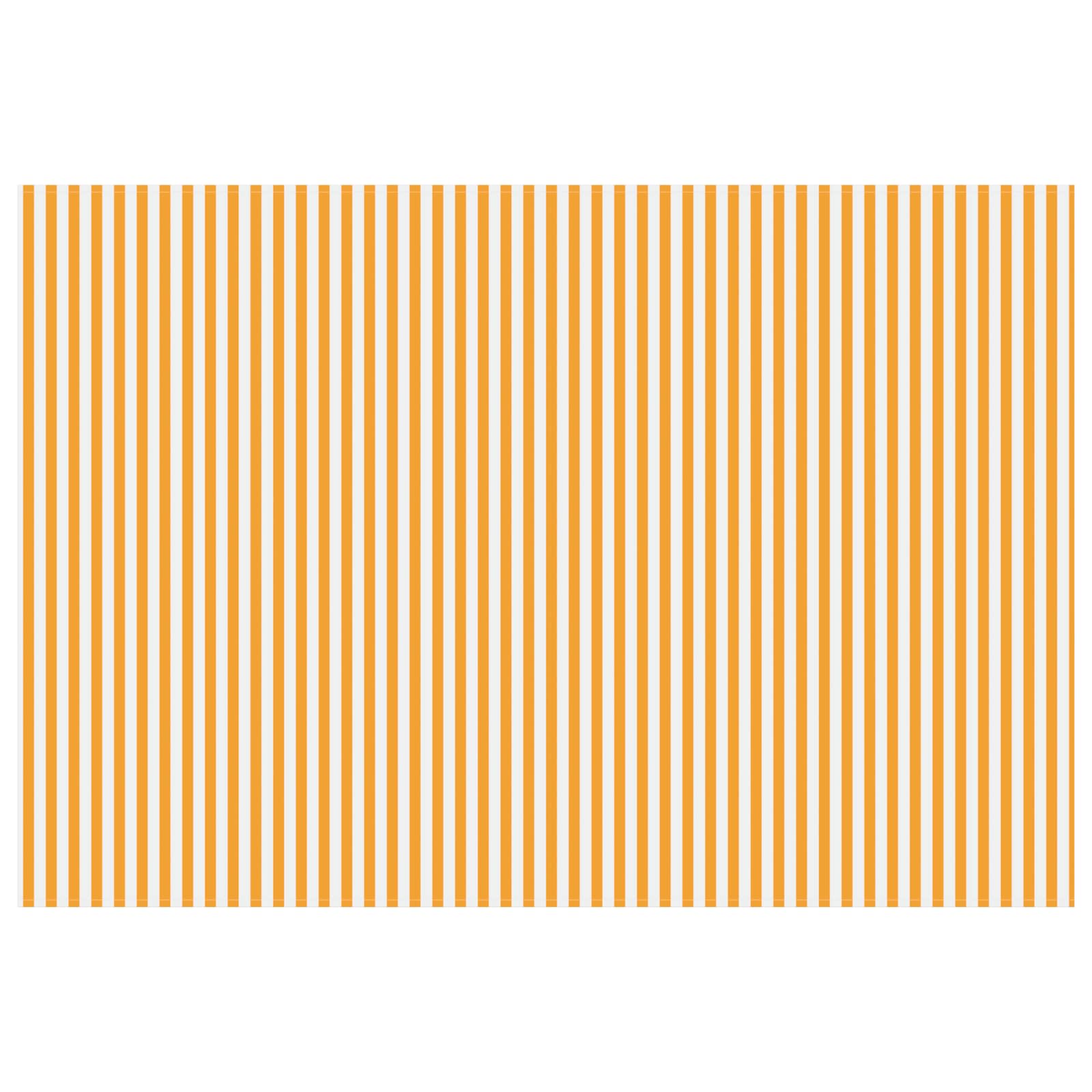 Awning Replacement Fabric Yellow and White 350 x 250 cm