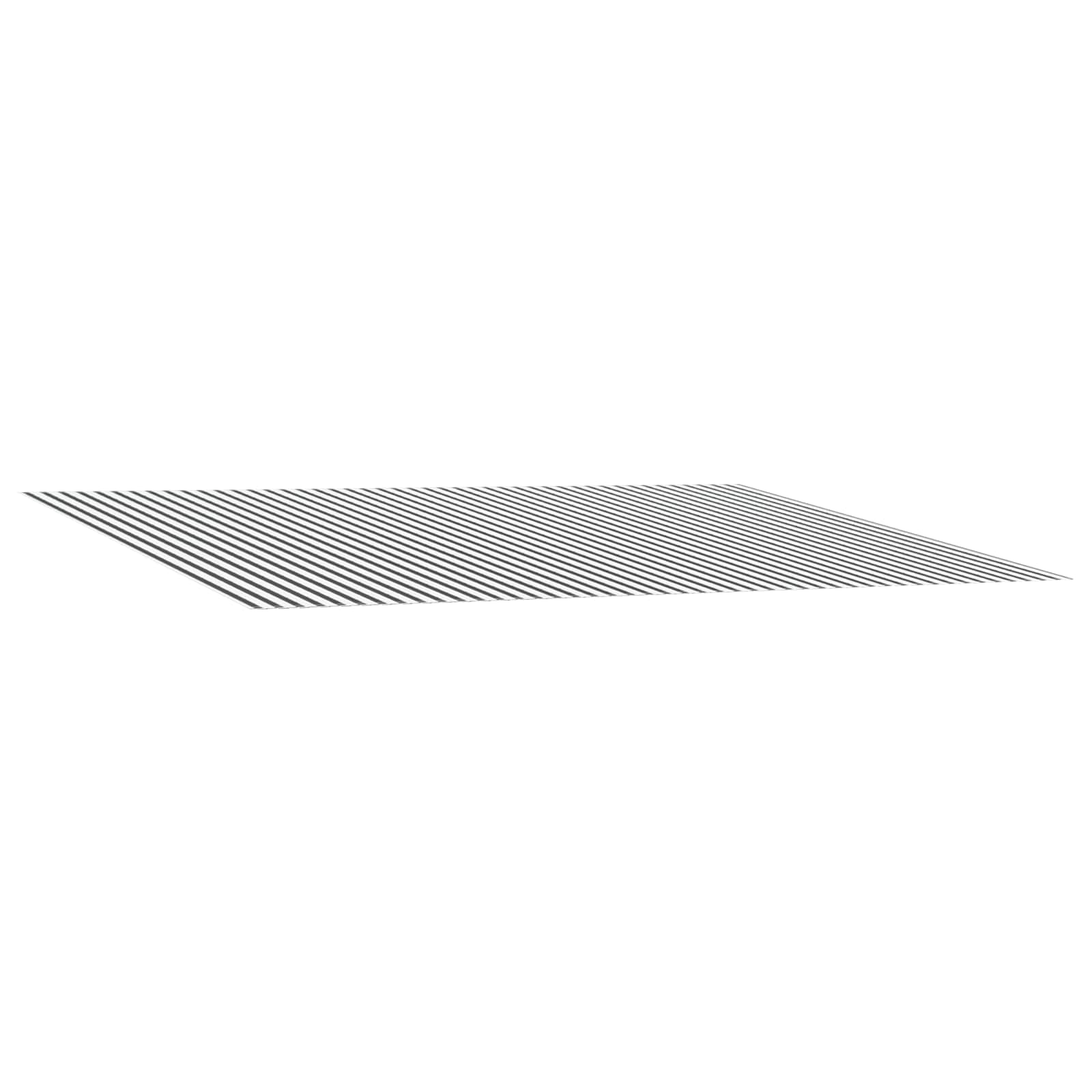 Awning Replacement Fabric Anthracite and White 400 x 350 cm