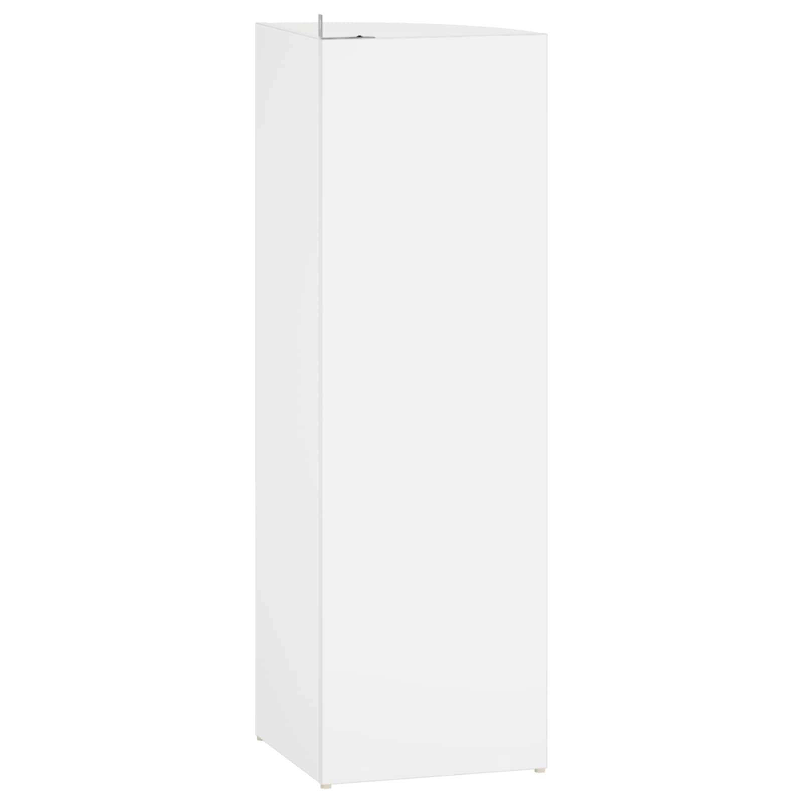 Corner Shelf 3-Tier 41.5 x 41.5 x 107.5 cm Engineered Wood