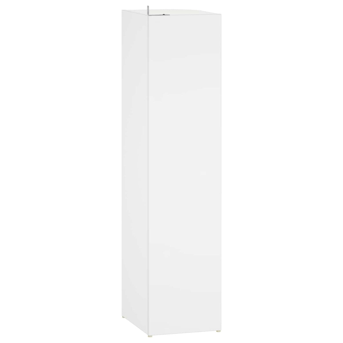 Corner Shelf 4-Tier 25 x 31 x 105.5 cm Engineered Wood White